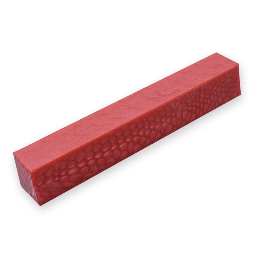 Pen blank - Harz - 130x20x20 mm - Roter Drache - Pfeifenecke